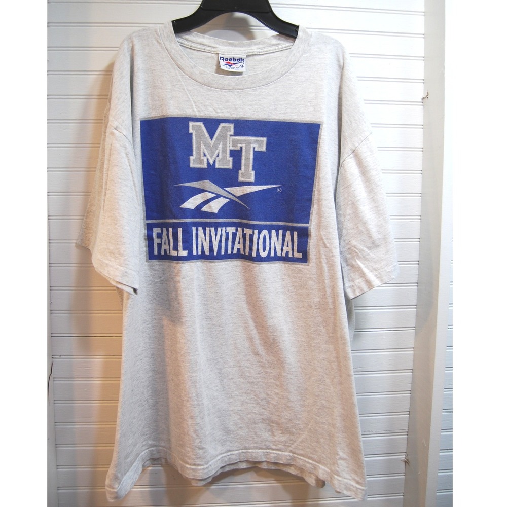 Middle Tennessee Fall Invitational t-shirt Men's XL Vintage Reebok Single Stitch